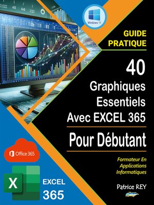 cover image of 40 graphiques essentiels avec EXCEL 365